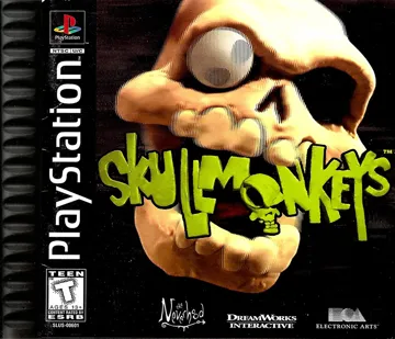 Skullmonkeys (US) box cover front